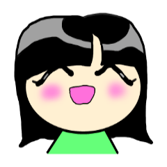 [LINEスタンプ] わたし、おかっぱちゃん