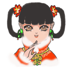 [LINEスタンプ] 姬様の庶民生活