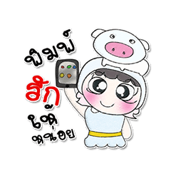 [LINEスタンプ] Miss. PaPa and Pig..^^