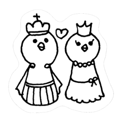 [LINEスタンプ] とりちぇす