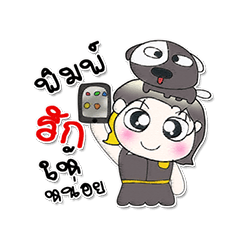 [LINEスタンプ] Miss. YaYo ..I love dog..^^