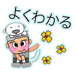 [LINEスタンプ] Toshi Kabara.V11