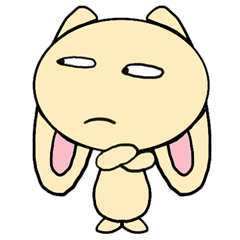 [LINEスタンプ] Doodle Bunny