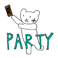 [LINEスタンプ] そろばん熊