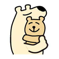 [LINEスタンプ] French Mustard Bear