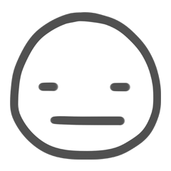 [LINEスタンプ] deadpan emoji