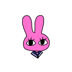 [LINEスタンプ] イマドキなうさぎ 