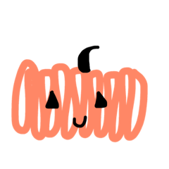 [LINEスタンプ] Ugly Pumpkins