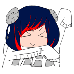 [LINEスタンプ] サンプラーちゃん
