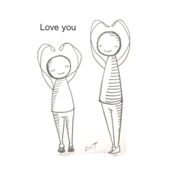 [LINEスタンプ] strange！haha
