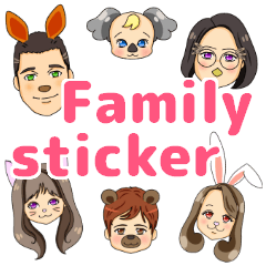 [LINEスタンプ] Family Fun Stickers