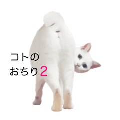 [LINEスタンプ] コトのおちり2