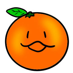 [LINEスタンプ] Everyday conversation of oranges