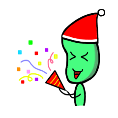 [LINEスタンプ] 枝豆のえだまめ君 冬