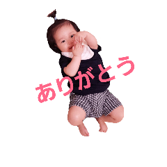 [LINEスタンプ] チョンマゲガール