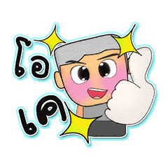 [LINEスタンプ] Toshi Kabara.V5