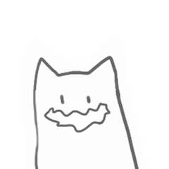 [LINEスタンプ] しろろん。(英語)