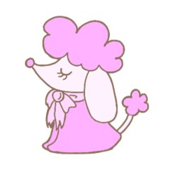 [LINEスタンプ] ピンクスタンプ