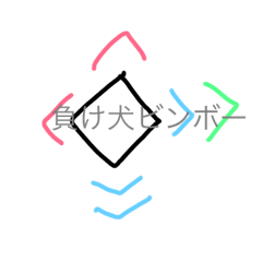 [LINEスタンプ] Lose Dog Binbo