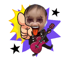 [LINEスタンプ] Rock Rock Rock
