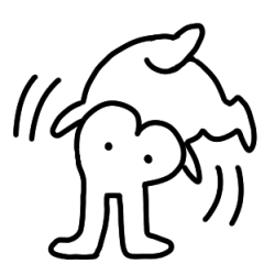 [LINEスタンプ] 白うさぎぴょん吉