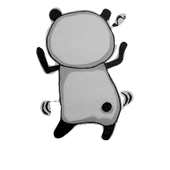 [LINEスタンプ] ぱンダ