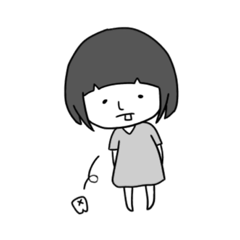 [LINEスタンプ] でっぱ子