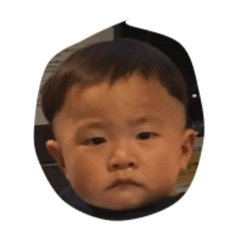 [LINEスタンプ] 真顔のみーくん