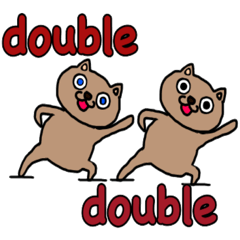 [LINEスタンプ] ねこ留学