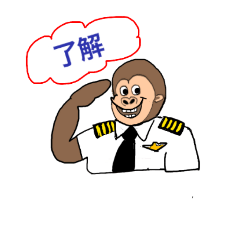 [LINEスタンプ] やんちゃなゴリラ