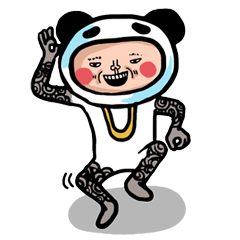 [LINEスタンプ] uncle cosplay2