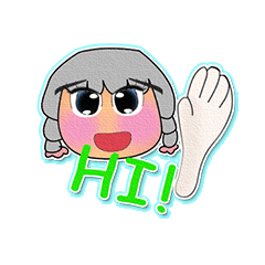 [LINEスタンプ] Kasumi.V 9