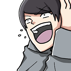[LINEスタンプ] バイトを辞めたい