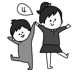 [LINEスタンプ] ちびたちのまいにち4