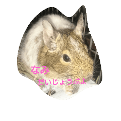 [LINEスタンプ] Nami designated part2(degu)