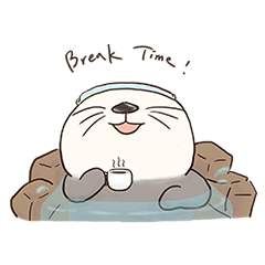 [LINEスタンプ] Ta-ta！ - Let's Move！