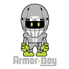 [LINEスタンプ] Armor☆Boy Vol.1 (アーマーボーイ)