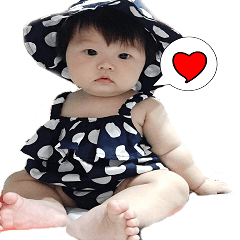 [LINEスタンプ] ガールミラ