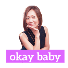 [LINEスタンプ] A子のつぶやきショートヘアバージョン(^-^)