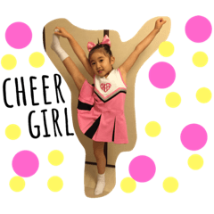 [LINEスタンプ] cheer girl's  sticker