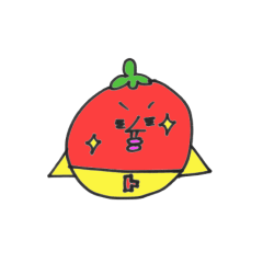 [LINEスタンプ] 謎のトマト