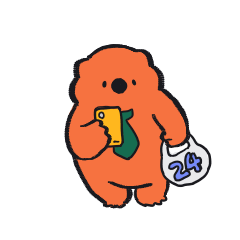 [LINEスタンプ] ウォンバットの山川さん