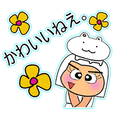 [LINEスタンプ] ミスハナ.V10