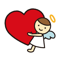 [LINEスタンプ] 気まぐれ天使のてんしちゃん