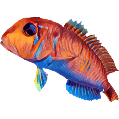 [LINEスタンプ] Greeting fish