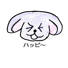 [LINEスタンプ] 犬のくるりんちゃん