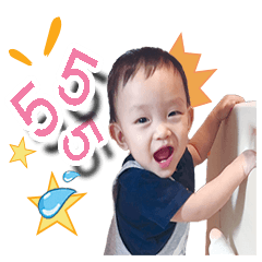 [LINEスタンプ] Little Anya ＆ Achi