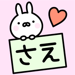 [LINEスタンプ] ●○さえ○●お名前スタンプ