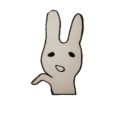 [LINEスタンプ] うさぎもどきのゆるーい日常