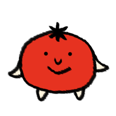 [LINEスタンプ] トマトのふくちゃん